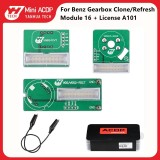 YANHUA Mini ACDP For Benz Gearbox/Transmission TCM Clone/Refresh Module16 with A101 for VGS2-FDCT VGS2-FCVT VGS2-NAG2 VGS3-NAG2