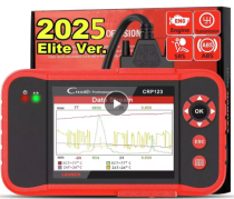 2025 LAUNCH CRP123 OBD2 Scanner, Engine, ABS, SRS, Transmission Code Reader Car Diagnostic Scan Tool, Lifetime