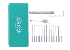 Goso 10 pin Scissors car door pick
