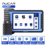 MUCAR VO7S CANFD Car Diagnostic Tool Full Systems diagnosis 28 Resets Scan Tool Bi-Directional Contorls ECU Coding OBD2 Scanner