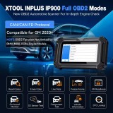 XTOOL InPlus IP500 Car Diagnostic Tools ECU Coding Full System OBD2 Scanner Bi-directional Free Update Online Code Reader