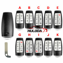 For Korean Hyundai Genesis G80 GV80 Key Smart Card Shell