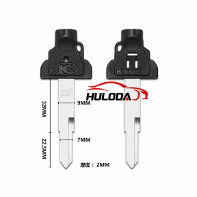 For KYMCO Motorcycle Key Shell with left blade