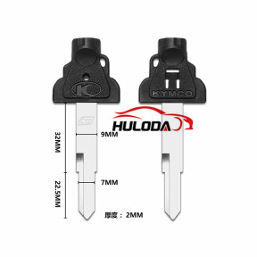 For KYMCO Motorcycle Key Shell with right blade