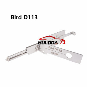 Bird D113 Lishi 2-IN-1 Locksmith Tools For Taiwan Bird Tool