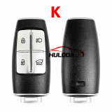 For Korean Hyundai Genesis G80 GV80 Key Smart Card Shell