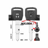 For KYMCO Motorcycle Key Shell with left blade