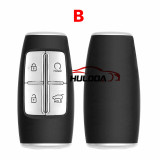 For Korean Hyundai Genesis G80 GV80 Key Smart Card Shell