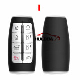 For Korean Hyundai Genesis G80 GV80 Key Smart Card Shell