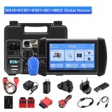 XTOOL InPlus IK618 With KC100 OBD2 Automotive Scanner IMMO Key Programming Car Diagnostic Tool For All Car All-in-One Programmer