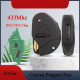 For Citroen Xsara Xantia Jumpy Peugeot Expert 306 Fiat Scudo Folding Fob 433Mhz ID33-7935 Chip 2Buttons Remote Car Key
