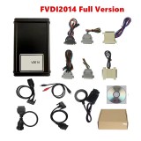 FVDI 2014 Full Version ABRITES Commander Auto Diagnostic Scanner Cluster Calibration Key Programmer Unlimited With 18 Software