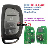 CN020219 Aftermarket Smart Keyless Go Remote Key 434MHz 8A Chip 95440-C1500 FCC CQOFD00120 For Hyundai Sonata 2015-2019