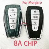 Original Keyless Go Smart Remote Key 433Mhz 8A Chip for 2023 Geely Monjaro Suv