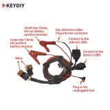 KEYDIY for Toyota 8A (BA) 4A all-lost All Keys Lost Adapter Cable