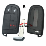 For Chrysler for Jeep for Dodge remote key shell with SIP22 blade
