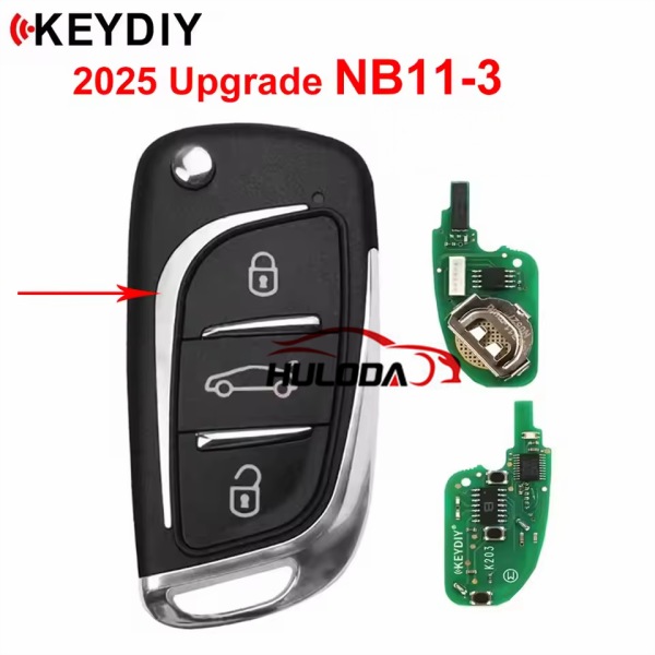KEYDIY Upgrade NB11-3 Universal Multi-functional Remote Key NB-Series NB11 3 for KD900 KD-X2 KD-MAX in One Key DS Style