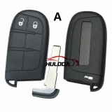 For Chrysler for Jeep for Dodge remote key shell with SIP22 blade
