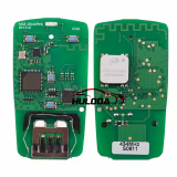 KEYDIY MLB26-434MHz OEM Solution Smart Key PCB For Audi Style 3 Buttons Universal Smart Remote PCB Board