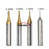 Raise  1.0mm Probe 1.5mm 2.0mm 2.5mm Milling Cutter for Xhorse CONDOR XC-MINI Dolphin XP005 XP007 XC002 TRITON Plus Key Cutting Machine