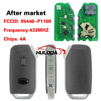 For 2023 Kia Sportage 5 button Key Intelligent Car Key 433MHz 95440-P1100  with 4A Chip