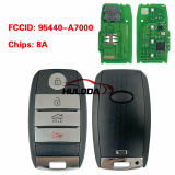 For 2013-2014 year Kia K3 4button key smart car key 95440-A7000 433MHz with 8A Chip
