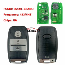 For 2017 Kia Soul 3-key smart remote key 433MHz 95440-B2AB0  with 8A Chip