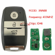 For Kia 3-button smart key 433 MHz With ID46 Chip  95440-3W600/2T520/1Y600