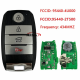 For  Kia 4-point key 95440-2T500/4U000  PCF7952 Chip  433MHZ.SY5XMFNA433