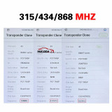 For BMW CAS4 FEM/DBC smart card 315/433/868 MHZ ID49 Chip PCF7945P