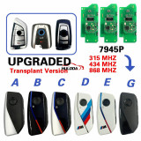 For BMW CAS4 FEM/DBC smart card 315/433/868 MHZ ID49 Chip PCF7945P