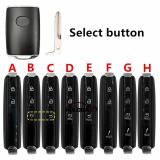 For Mazda 3  2019 - 2021  Keyless  Go Smart Car Remote key blank with Right blade, for BCKA-675RY-A WAZSKE11D01 SKE11D-01