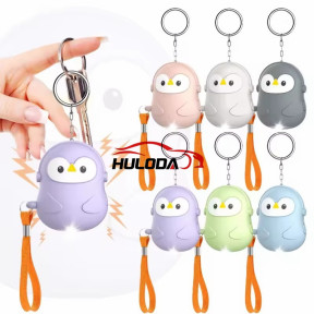 Personal Self Defense Alarm 130db Self Defense Siren Safety Alarm For Women Girl Personal Keychain Alarm With lighting