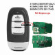 For Audi A4L,Q5 3 button remote  control with 868mhz Remote System 8T0-959-754C 8K0-959-754G 8T0-959-754G 8KO-959-754J 8KO-959-754C