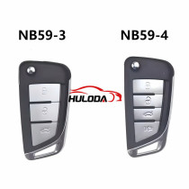 KEYDIY  NB59 3/4 button Universal Remote Smart key , for KD-X2 KD-MAX 