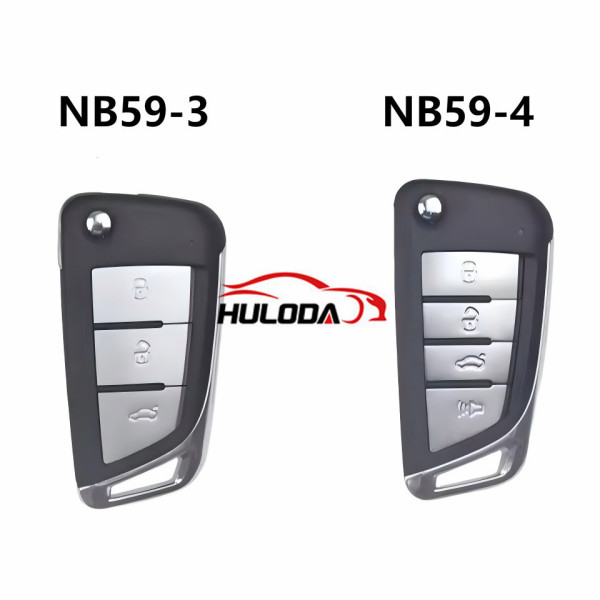 KEYDIY  NB59 3/4 button Universal Remote Smart key , for KD-X2 KD-MAX 