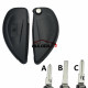 For aprilia motorcycle  key shell 
