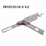 FB107/CL10-V V.2 Lishi 2-IN-1 Locksmith Tools For new Renault for Peugoet for Citroen