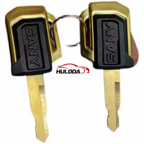 For SANY SY16/35/55C/60/65/75/135/155/215/235/285/365 1pc Excavator Ignition Start Key