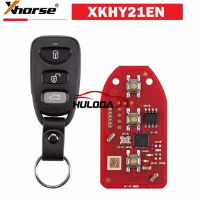 XHORSE XKHY21EN 2nd Generation Wired Remote Key (Split-Type - 3+1 Buttons) for Hyunda