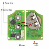 Xhorse XKB510EN Universal Remote Key B5 Type 3 Buttons English Version