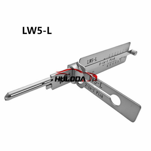 Lishi LW5-L 2 in 1 locksmiths tool,used for Civil lock,for Interlock