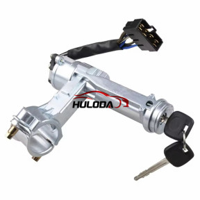 Car Ignition Switch Door Lock Set With 2 Keys For Toyota Corolla EE90 69057-12090 45280 12110