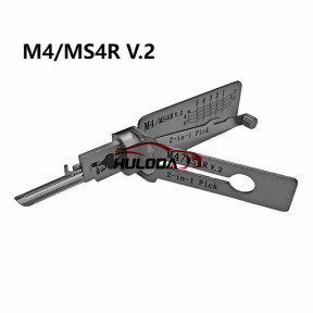 M4/MS4R V.2 Lishi 2-IN-1 pick Locksmith Tools For civilian lock 