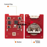 XHORSE XKFO22EN for Ford Models 4 Buttons Split Square Second Generation Wired Remote Key