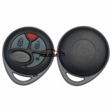 Positron For Brazil  4 button remote Key blank with emblem