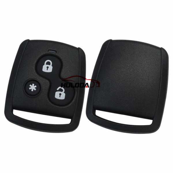 Positron For Brazil  3 button remote Key blank no emblem 