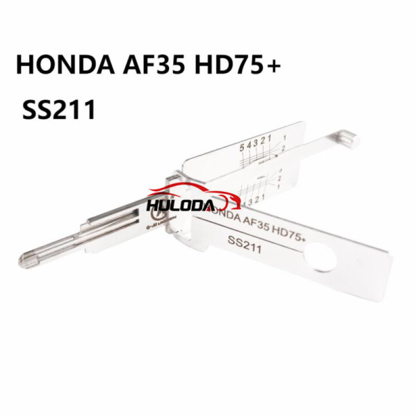 HONDA AF35 HD75+  SS211 Lishi 2-IN-1 pick Locksmith Tools For Honda motorcycle