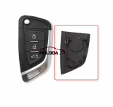 For Bmw Style 3 Buttons Smart Remote Key shell for Xhorse VVDI remote