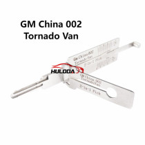 GM China 002 Tornado Van Lishi 2-IN-1 pick Locksmith Tools For GMC GM China 002 Tornado Van Lishi 2-IN-1 pick Locksmith Tools For GMC